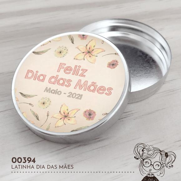 Latinha Adesivada Dia das Mães - 00394