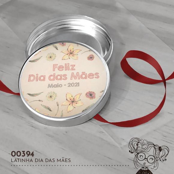 Latinha Adesivada Dia das Mães - 00394