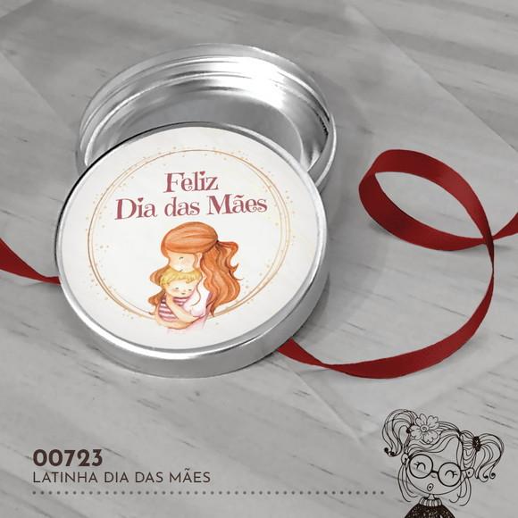 Latinha Adesivada Dia das Mães - 00723