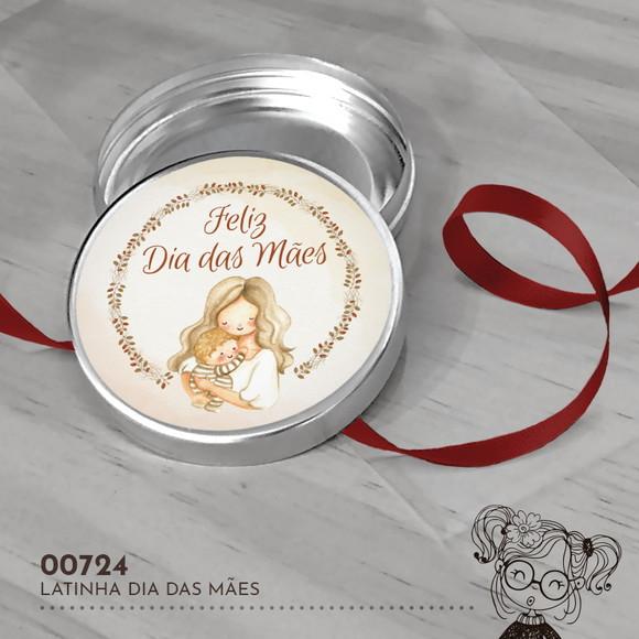 Latinha Adesivada Dia das Mães - 00724
