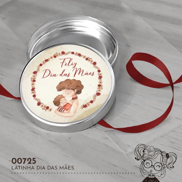 Latinha Adesivada Dia das Mães - 00725