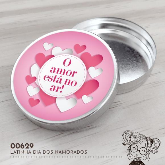 Latinha Adesivada Dia dos Namorados - 00629