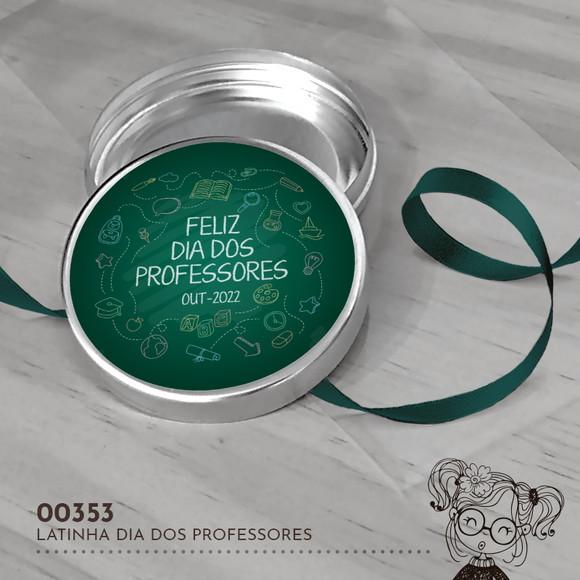 Latinha Adesivada Dia dos Professores - 00353