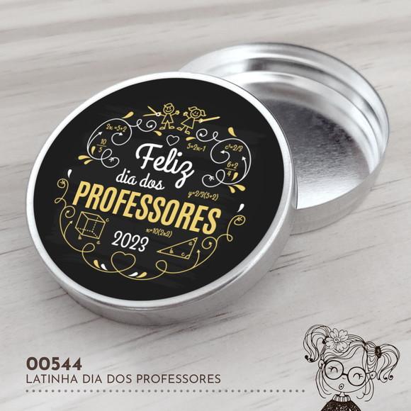 Latinha Adesivada Dia dos Professores - 00544