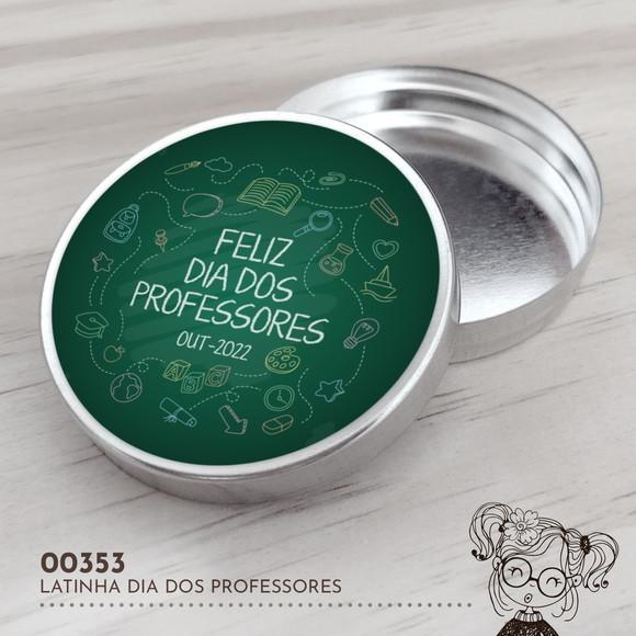 Latinha Adesivada Dia dos Professores - 00353