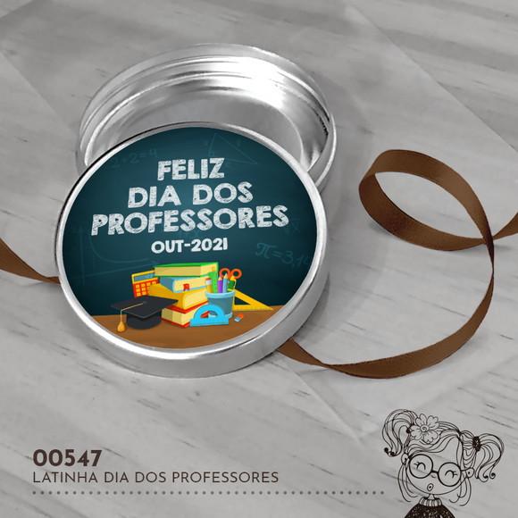 Latinha Adesivada Dia dos Professores - 00547