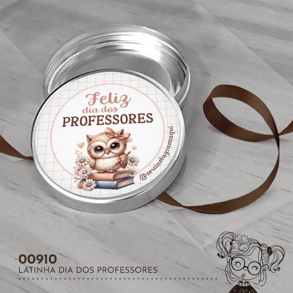 Latinha Adesivada Dia dos Professores - 00910