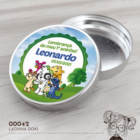 Latinha Adesivada Doki - 00042