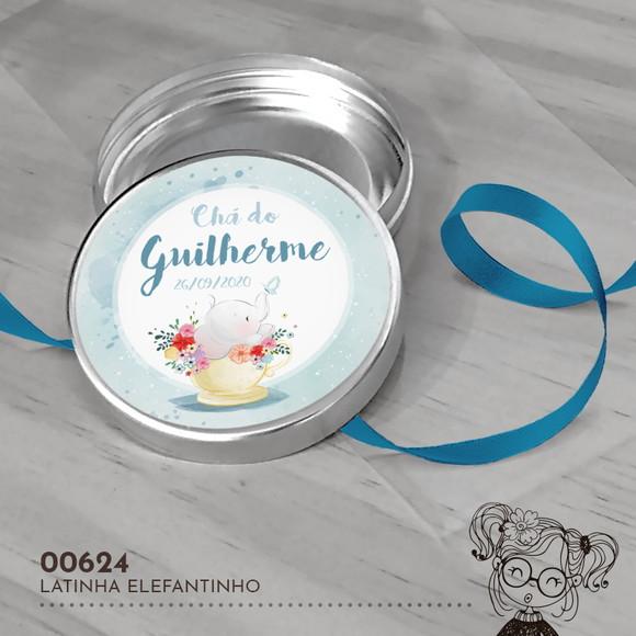 Latinha Adesivada Elefantinho - 00624