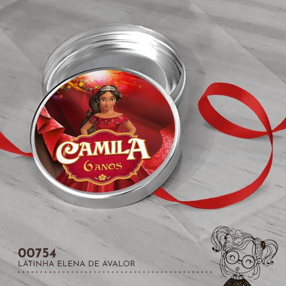 Latinha Adesivada Elena de Avalor - 00754