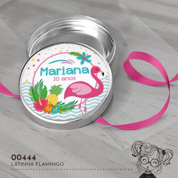Latinha Adesivada Flamingo - 00444