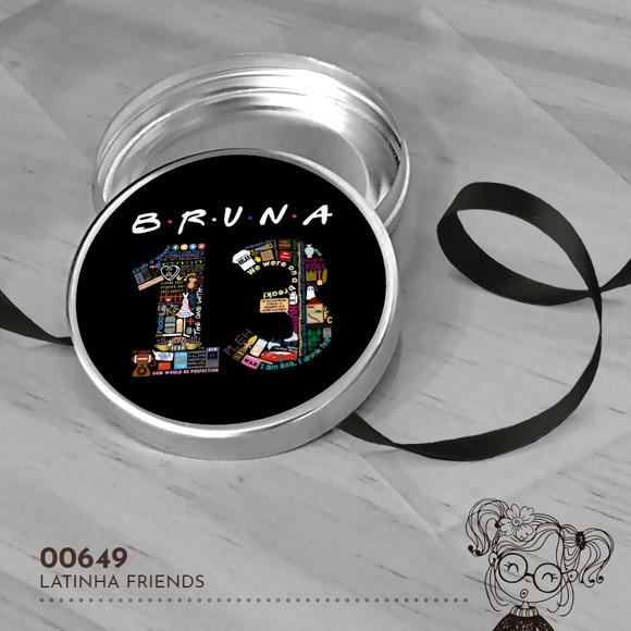 Latinha Adesivada Friends - 00649