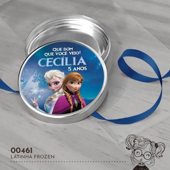 Latinha Adesivada Frozen - 00461