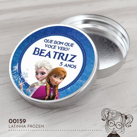 Latinha Adesivada Frozen - 00159
