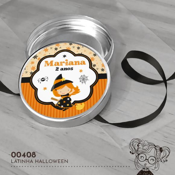 Latinha Adesivada Halloween - 00408