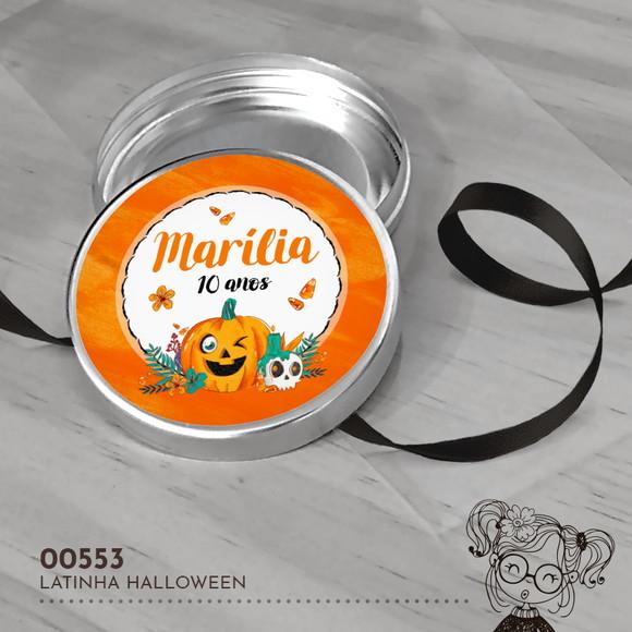 Latinha Adesivada Halloween - 00553