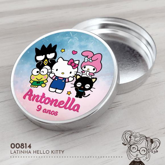 Latinha Adesivada Hello Kitty - 00814