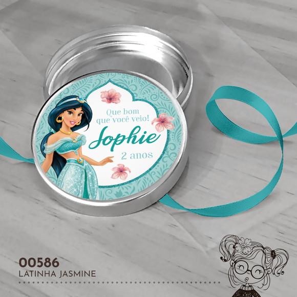 Latinha Adesivada Jasmine - 00586