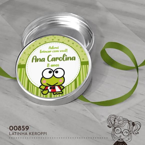 Latinha Adesivada Keroppi - 00859