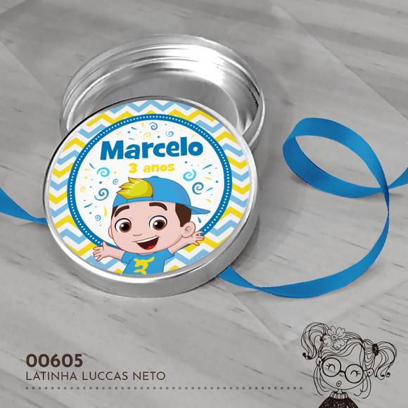 Latinha Adesivada Luccas Neto - 00605