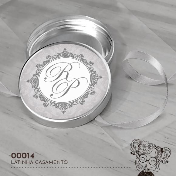 Latinha Adesivada Monograma - 00014