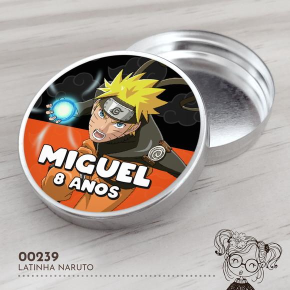 Latinha Adesivada Naruto - 00239