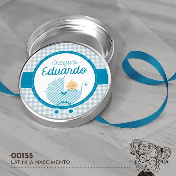 Latinha Adesivada Nascimento Bebezinho - 00155