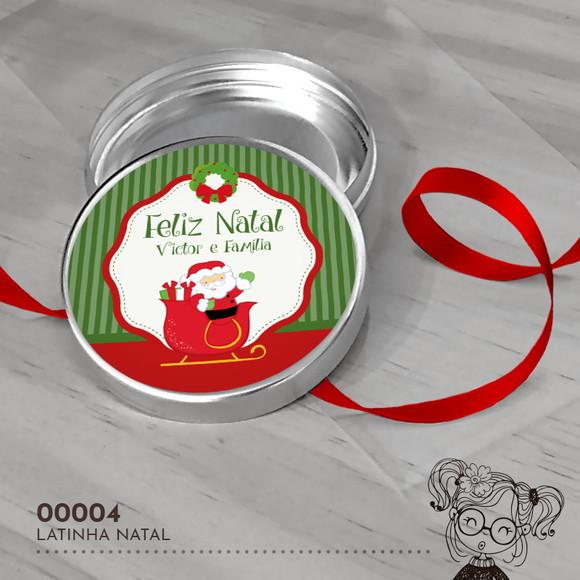 Latinha Adesivada Natal - 00004