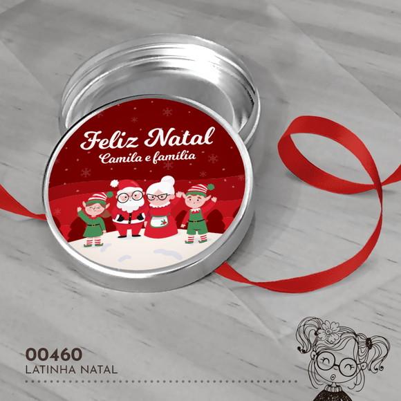 Latinha Adesivada Natal - 00460