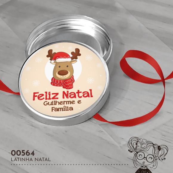 Latinha Adesivada Natal - 00564