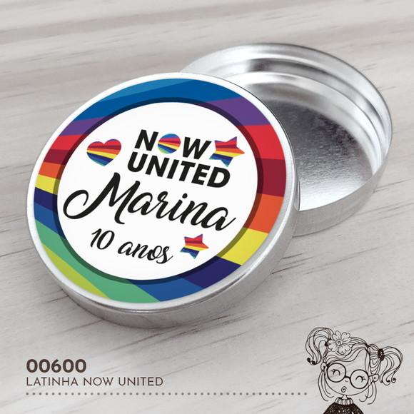 Latinha Adesivada Now United - 00600