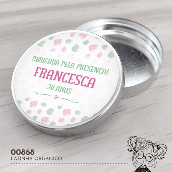Latinha Adesivada Orgânico - 00868