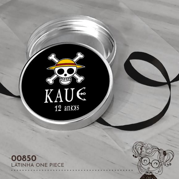 Latinha Adesivada One Piece - 00850