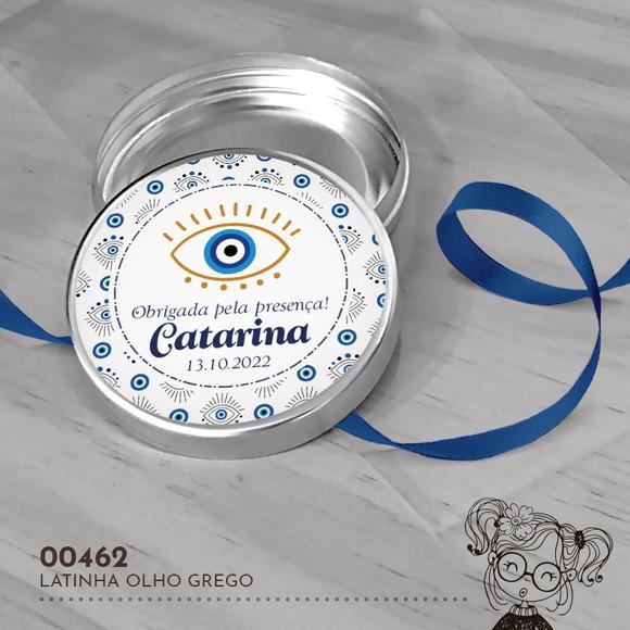 Latinha Adesivada Olho Grego - 00462