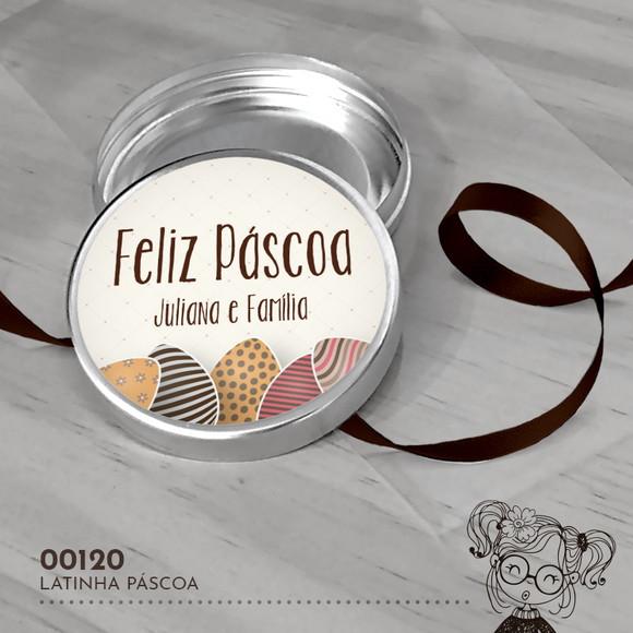 Latinha Adesivada Páscoa - 00120