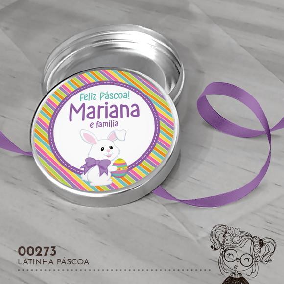 Latinha Adesivada Páscoa - 00273