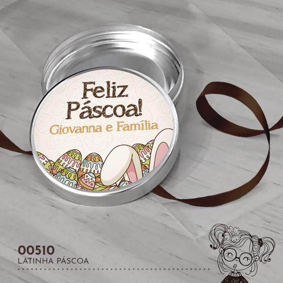 Latinha Adesivada Páscoa - 00510