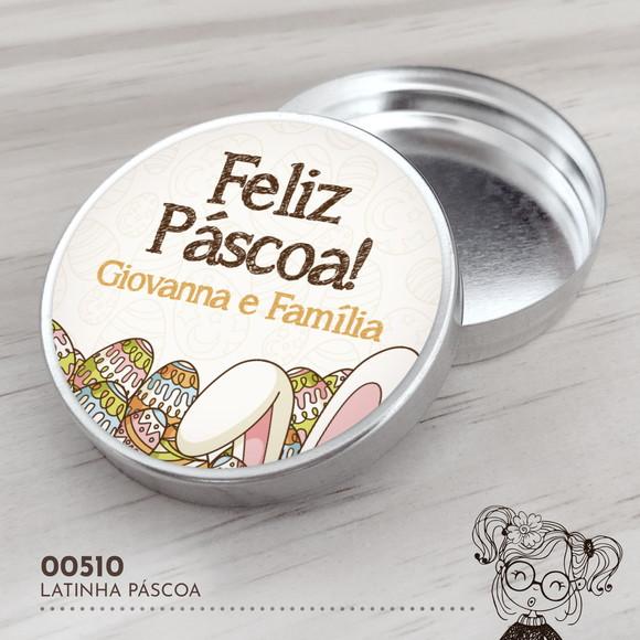 Latinha Adesivada Páscoa - 00510