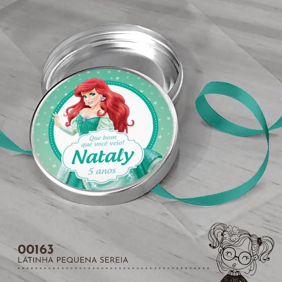 Latinha Adesivada Pequena Sereia - 00163
