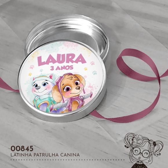 Latinha Adesivada Patrulha Canina - 00845