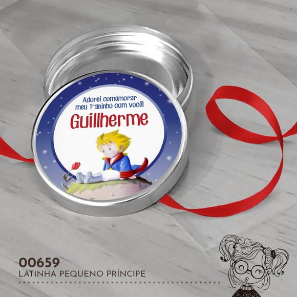 Latinha Adesivada Pequeno Príncipe - 00659
