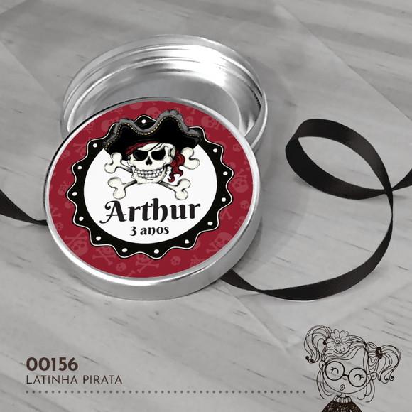 Latinha Adesivada Pirata - 00156