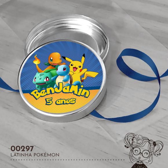 Latinha Adesivada Pokémon - 00297