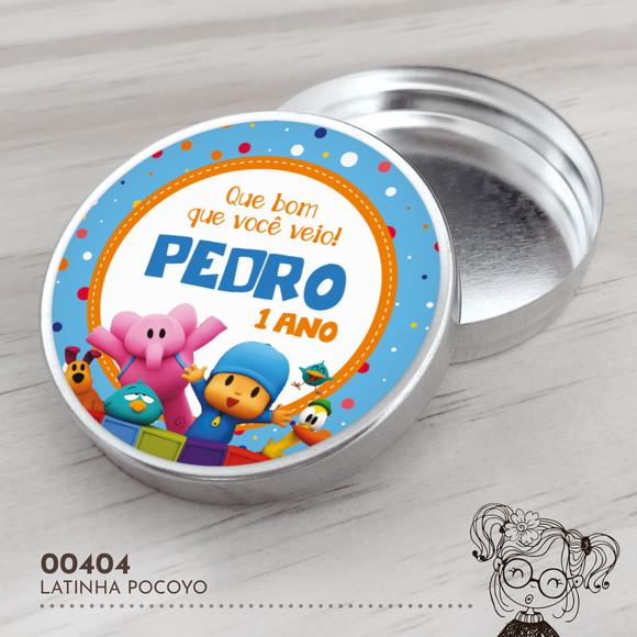 Latinha Adesivada Pocoyo - 00404