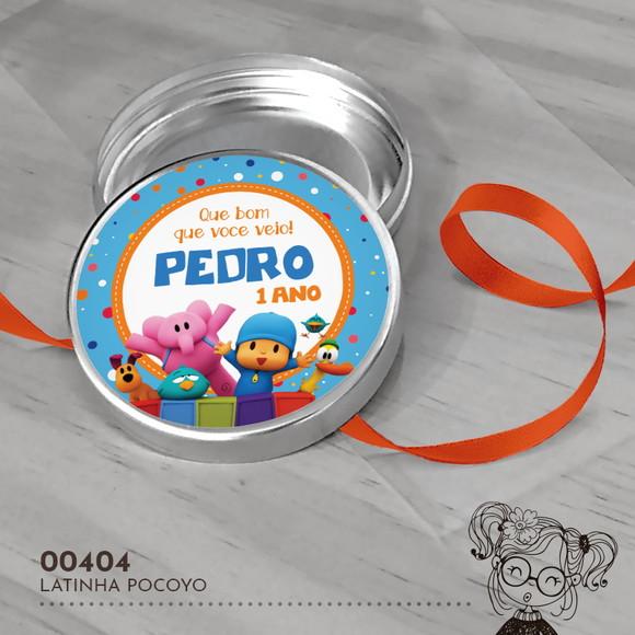 Latinha Adesivada Pocoyo - 00404