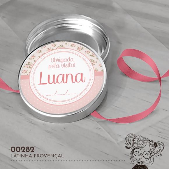 Latinha Adesivada Provençal - 00282