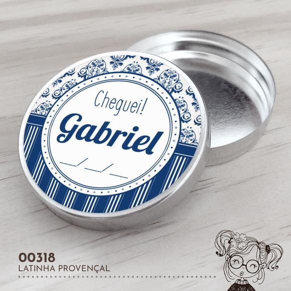 Latinha Adesivada Provençal - 00318