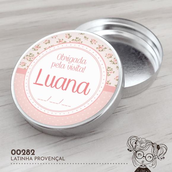 Latinha Adesivada Provençal - 00282