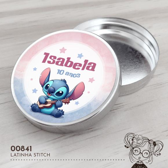 Latinha Adesivada Stitch - 00841