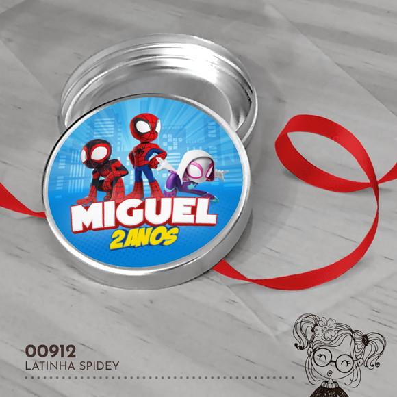 Latinha Adesivada Spidey - 00912